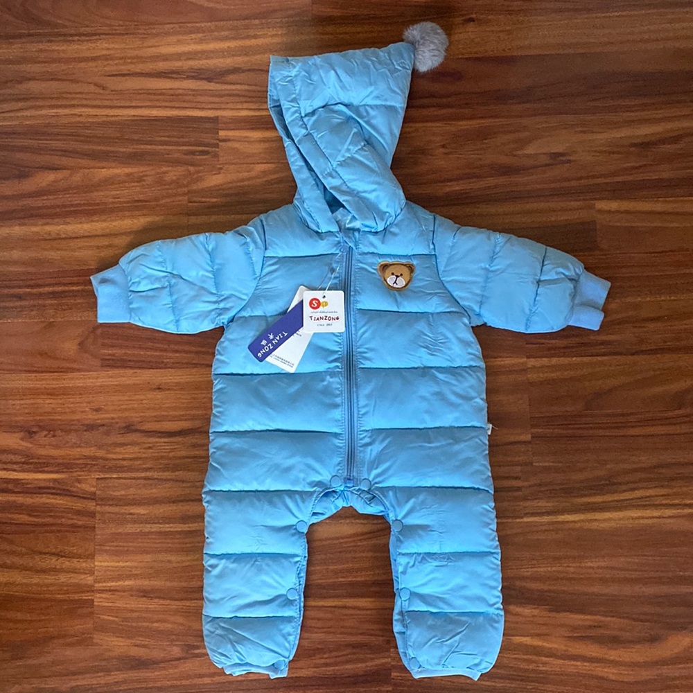 Baby Snow Suit Jacket with hood